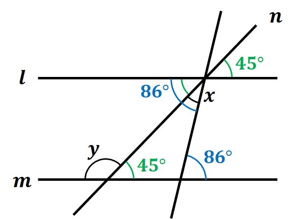 平行線と角２