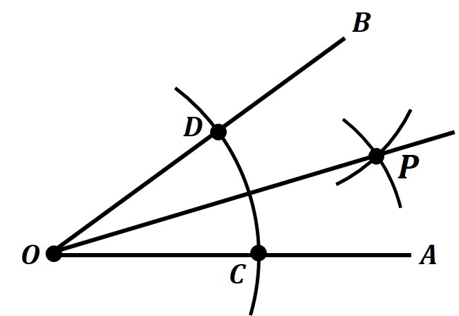 角の二等分線の証明１