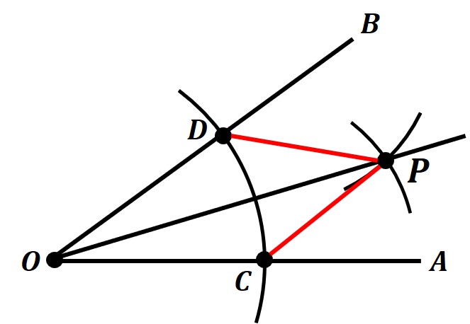 角の二等分線の証明２